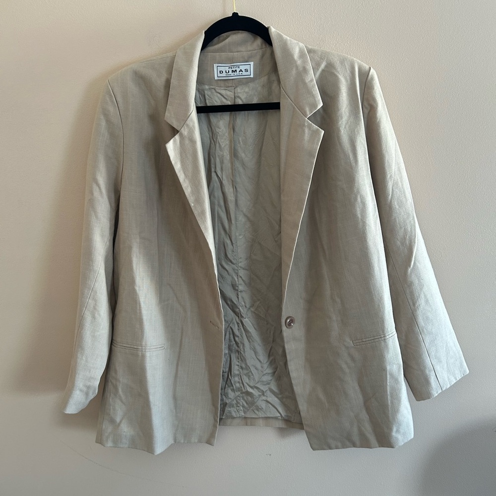 Dumas tan blazer